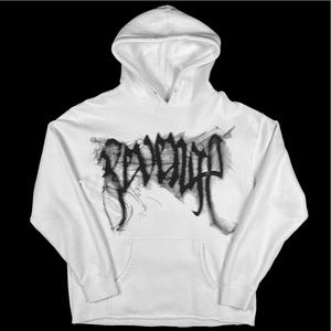 Revenge Smoke Hoodie White